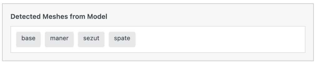 Example of shapes detected by the plugin